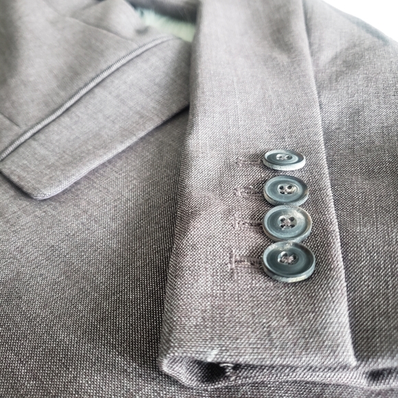 RW&CO. Purple Mauve Buttoned Blazer Office Formal Business Casual Blazer - Picture 5 of 17